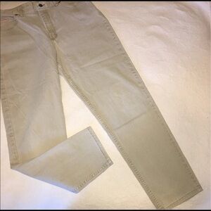 Vintage Y2K Riders Jeans Size 14 High Rise Loose Relaxed Khaki Mom